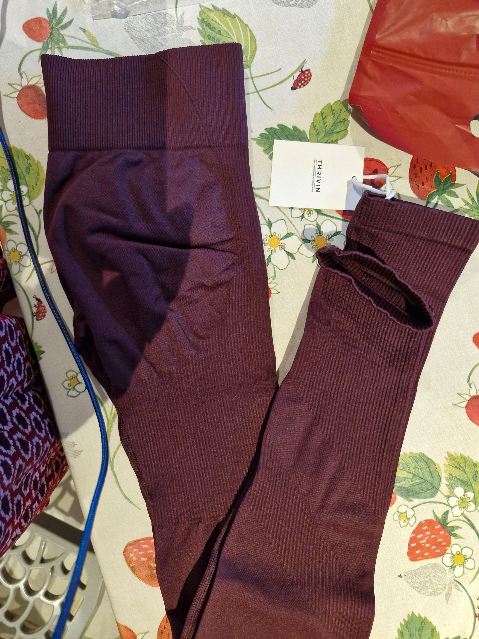 Legging thrivin tamanho P roxo novo – photo 3